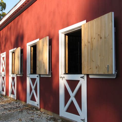 horses barn doors
